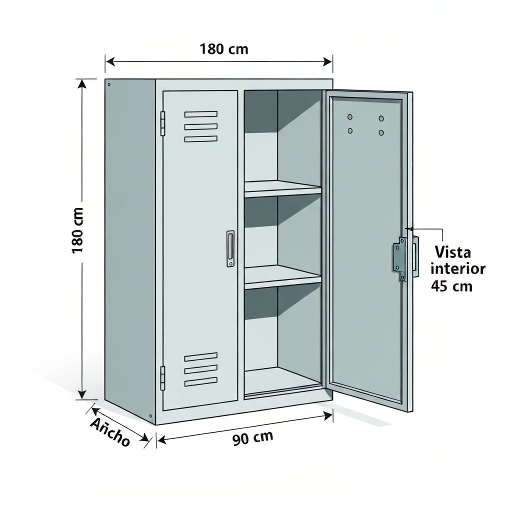 Armarios y gabinetes metálicos