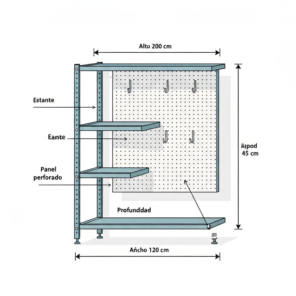 Racks y organizadores